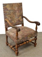 FRENCH LOUIS XIII STYLE WALNUT