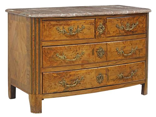 FRENCH LOUIS XIV MARBLE-TOP