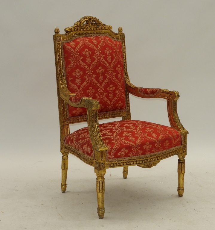 FRENCH LOUIS XIV STYLE CARVED