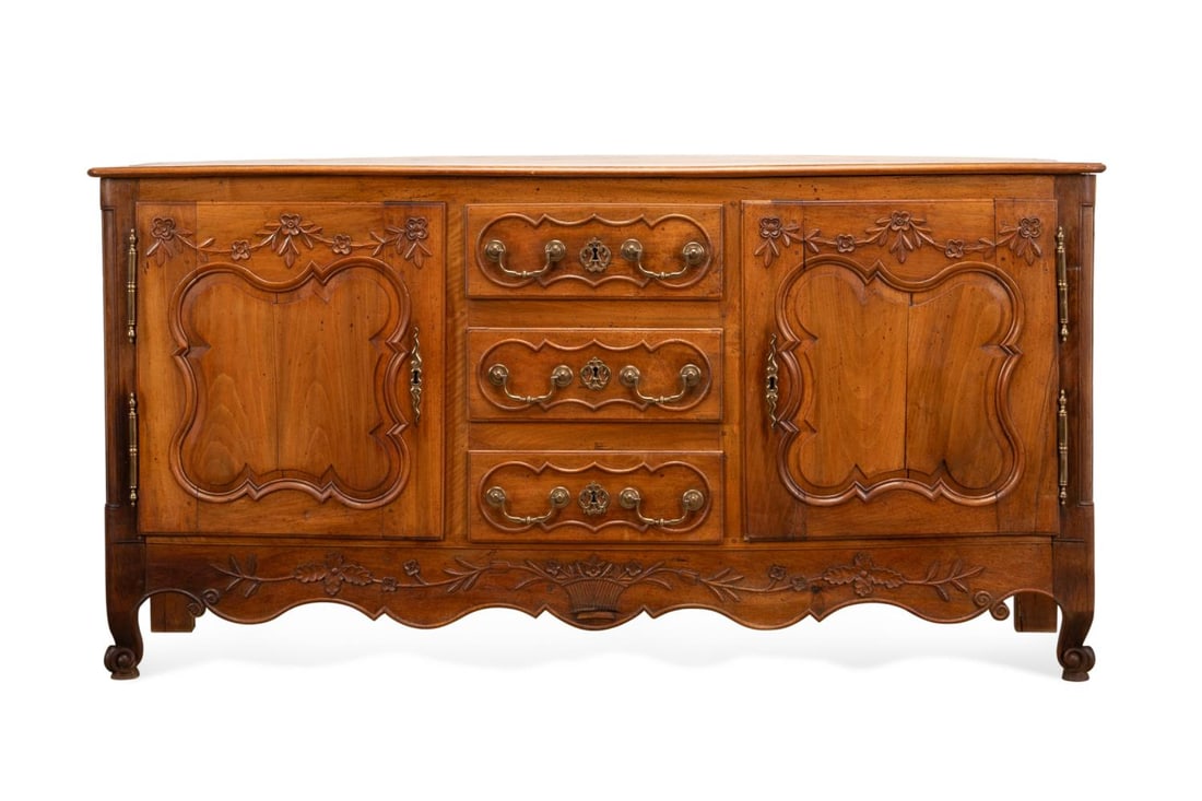 FRENCH LOUIS XIV STYLE FRUITWOOD