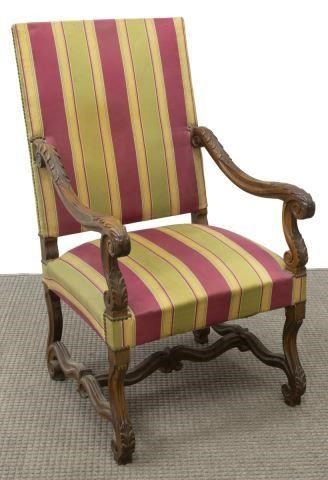 FRENCH LOUIS XIV STYLE HIGHBACK