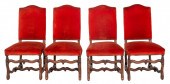 FRENCH LOUIS XIV STYLE UPHOLST
