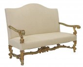 FRENCH LOUIS XIV STYLE UPHOLST