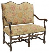 FRENCH LOUIS XIV STYLE UPHOLST