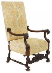 FRENCH LOUIS XIV STYLE WALNUT