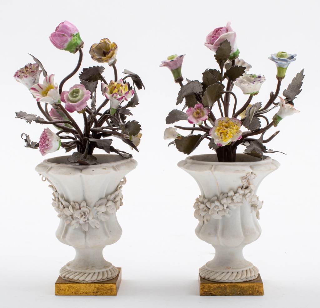 FRENCH LOUIS XV PORCELAIN FLOWER