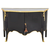 FRENCH LOUIS XV REVIVAL BLACK
