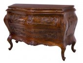FRENCH LOUIS XV STYLE BOMBE CO