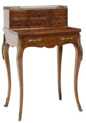 FRENCH LOUIS XV STYLE BURLWOOD