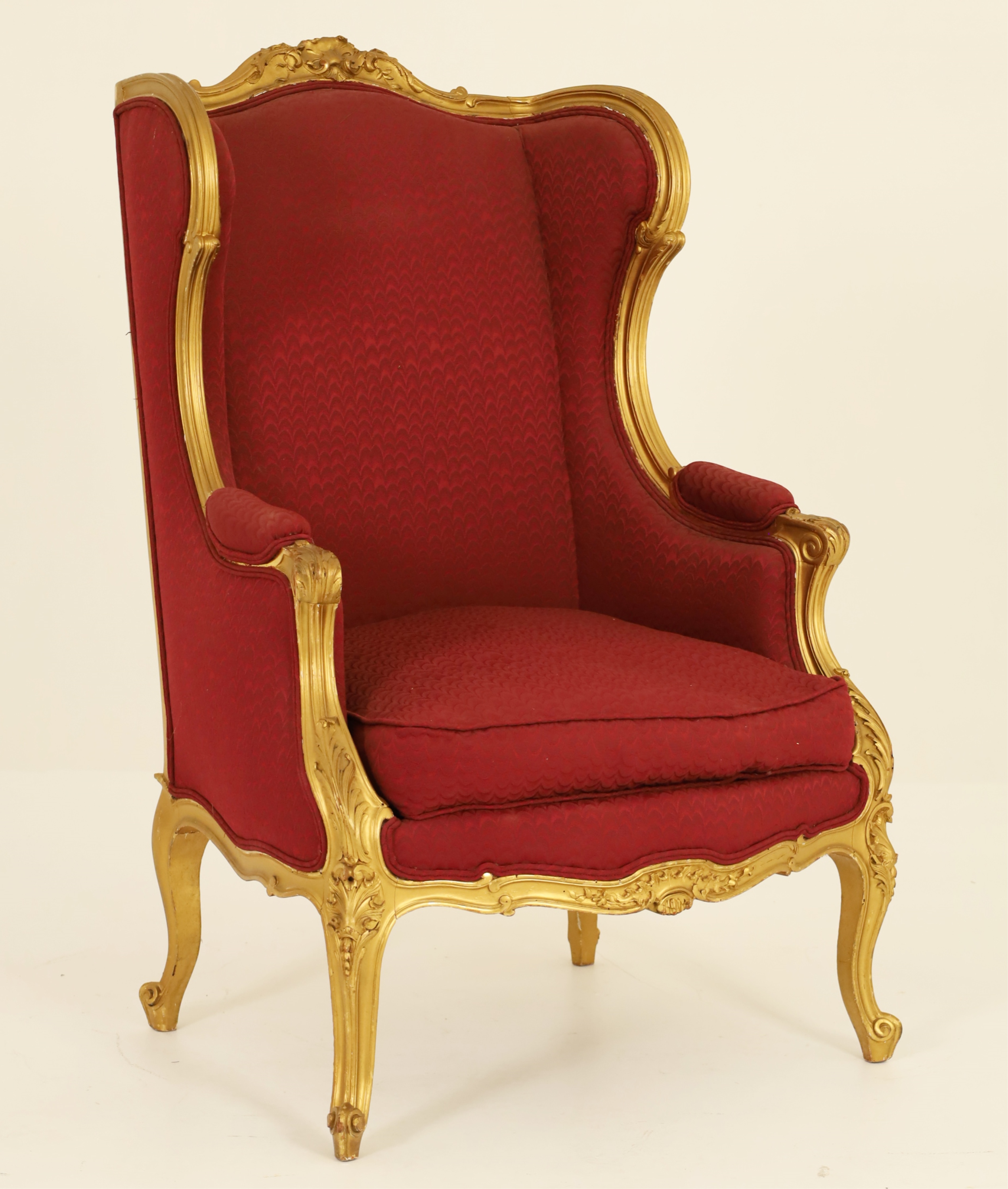 FRENCH LOUIS XV STYLE CARVED GOLD