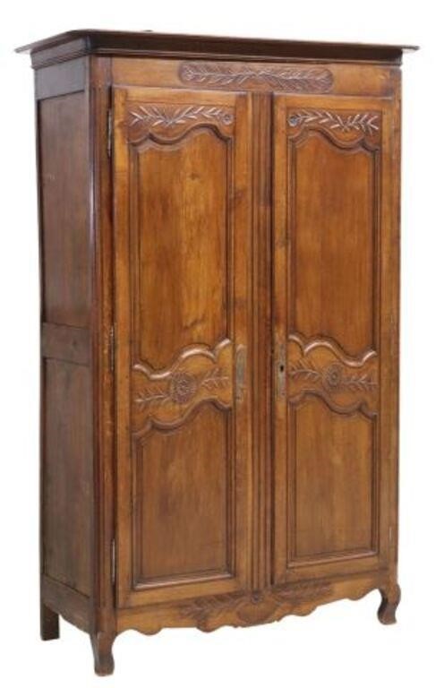 FRENCH LOUIS XV STYLE CARVED OAK