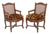 FRENCH LOUIS XV STYLE CARVED O