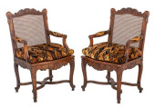 FRENCH LOUIS XV STYLE CARVED O