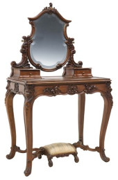 FRENCH LOUIS XV STYLE CARVED M