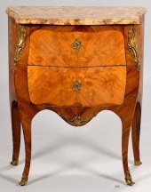 FRENCH LOUIS XV STYLE COMMODE,