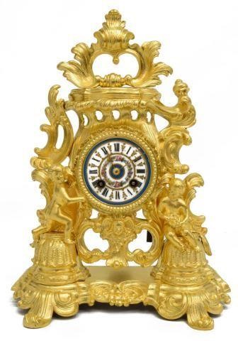 FRENCH LOUIS XV STYLE DORE BRONZE