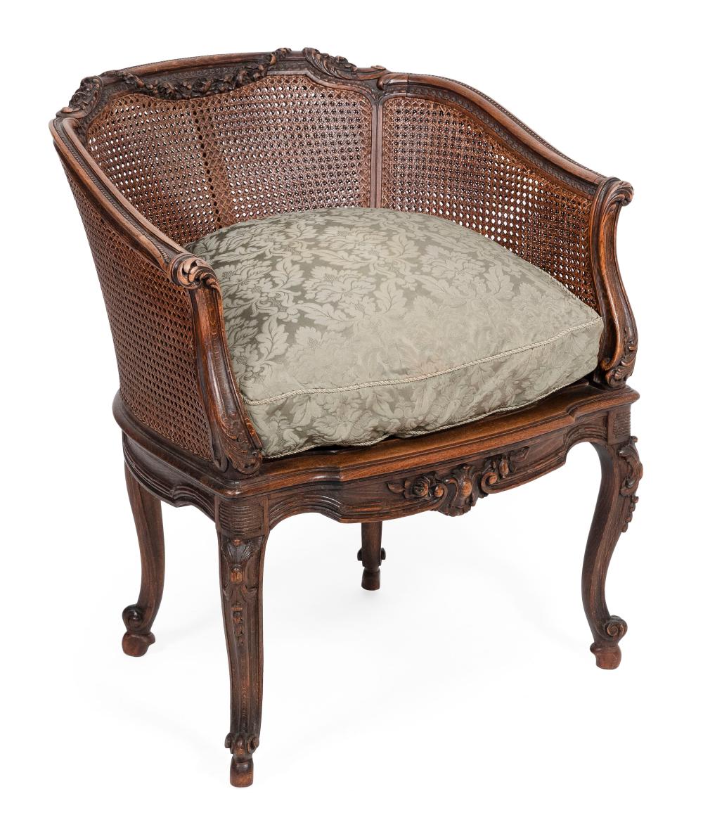 FRENCH LOUIS XV-STYLE DOUBLE CANE