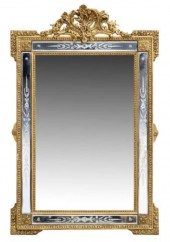 FRENCH LOUIS XV STYLE ETCHED P