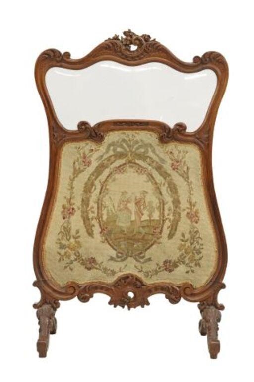 FRENCH LOUIS XV STYLE FIREPLACE