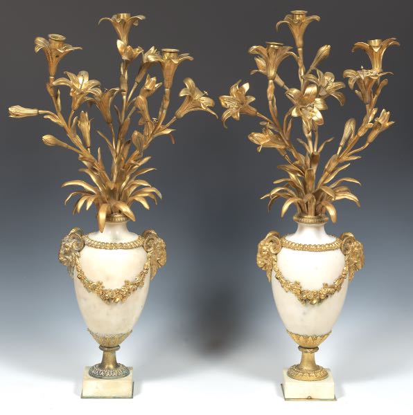 FRENCH LOUIS XV STYLE GILT BRONZE