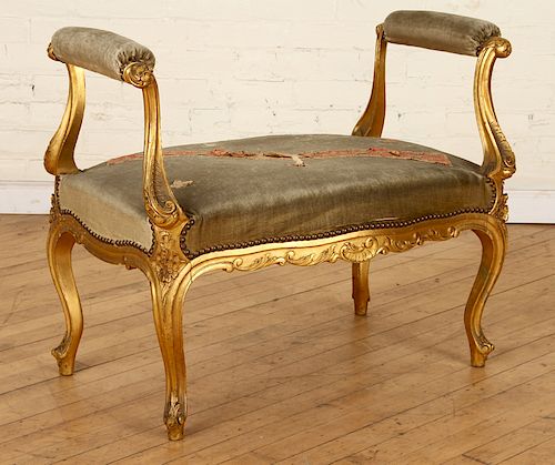 FRENCH LOUIS XV STYLE GILT WOOD