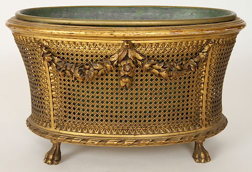 FRENCH LOUIS XV STYLE GILT WOOD