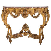 FRENCH LOUIS XV STYLE GILTWOOD