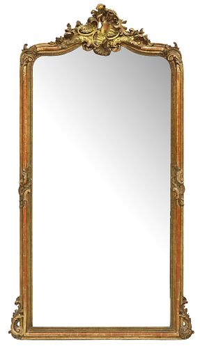 FRENCH LOUIS XV STYLE GILTWOOD WALL