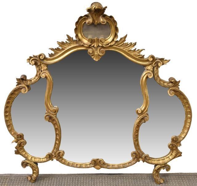 FRENCH LOUIS XV STYLE GILTWOOD WALL