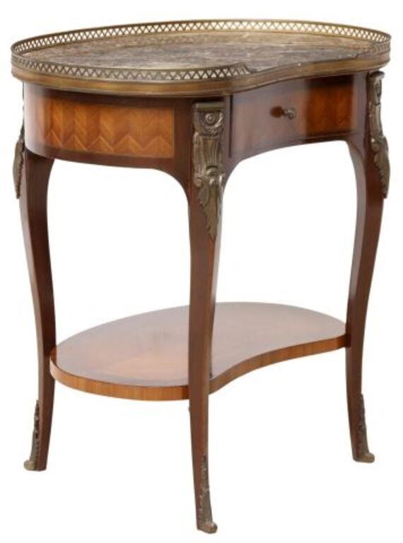 FRENCH LOUIS XV STYLE KIDNEY-FORM