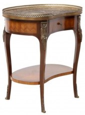 FRENCH LOUIS XV STYLE KIDNEY-F