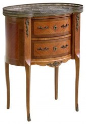 FRENCH LOUIS XV STYLE KIDNEY-F
