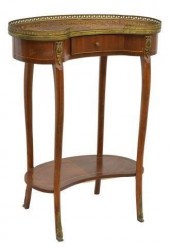 FRENCH LOUIS XV STYLE KIDNEY-F
