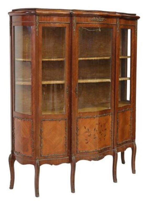 FRENCH LOUIS XV STYLE MAHOGANY