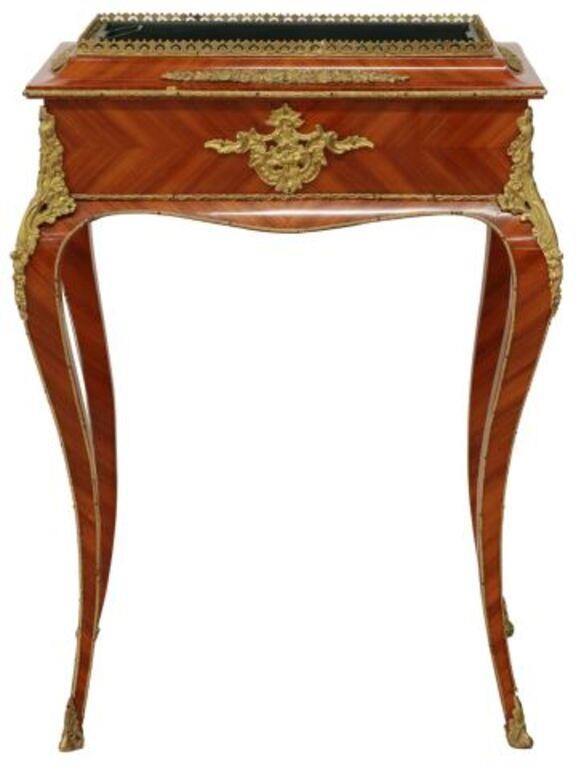 FRENCH LOUIS XV STYLE MAHOGANY