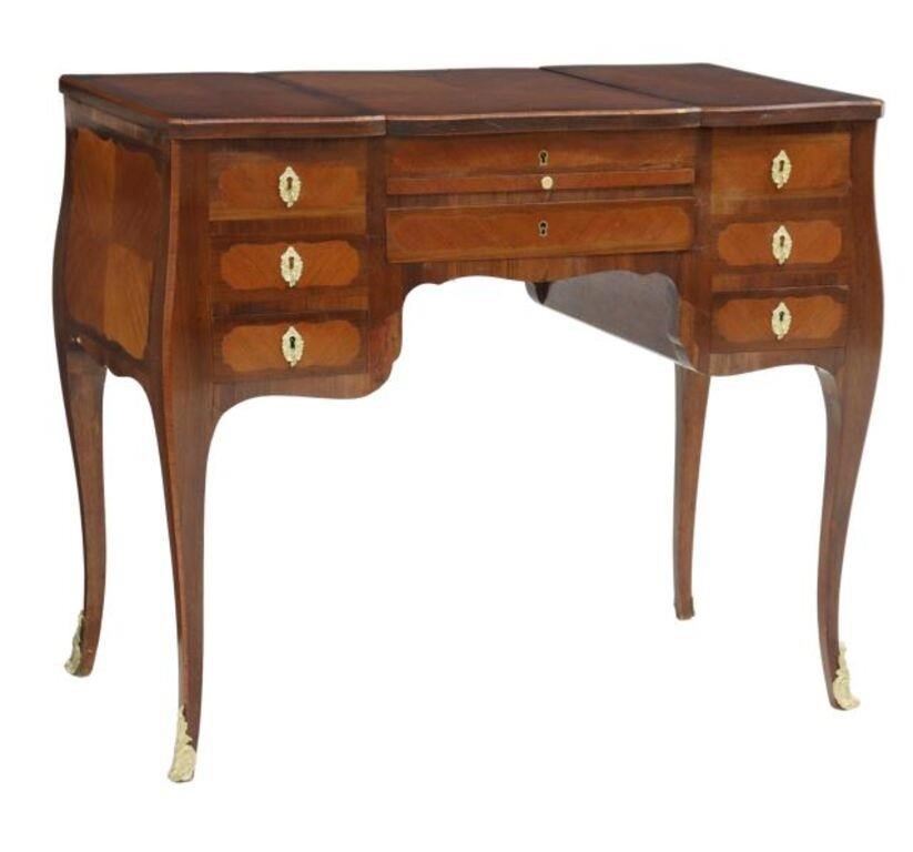 FRENCH LOUIS XV STYLE MAHOGANY