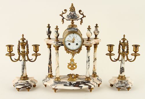 FRENCH LOUIS XV STYLE MANTLE