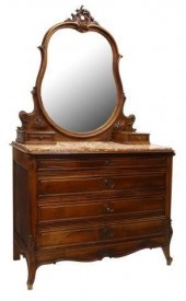 FRENCH LOUIS XV STYLE MARBLE-T