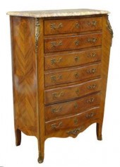 FRENCH LOUIS XV STYLE MARBLE-T