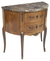 FRENCH LOUIS XV STYLE MARBLE-T