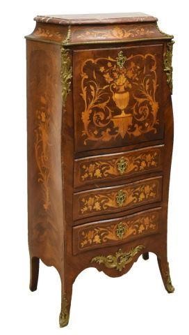 FRENCH LOUIS XV STYLE MARBLE-TOP