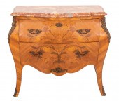 FRENCH LOUIS XV STYLE MARQUETR