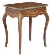 FRENCH LOUIS XV STYLE MARQUETR