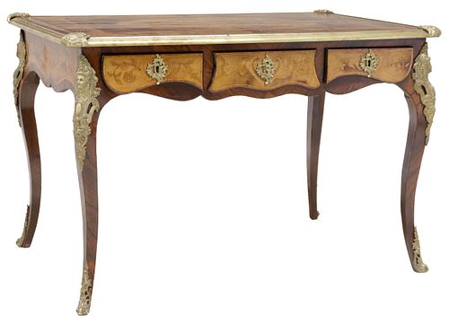 FRENCH LOUIS XV STYLE MARQUETRY