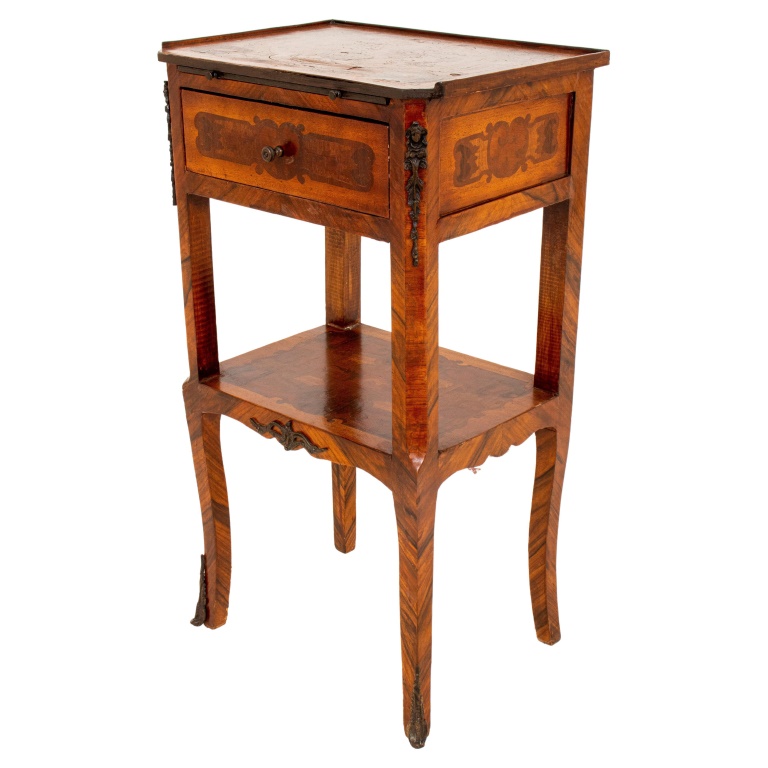 FRENCH LOUIS XV STYLE MARQUETRY