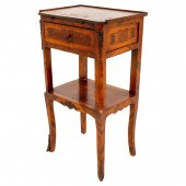 FRENCH LOUIS XV STYLE MARQUETR