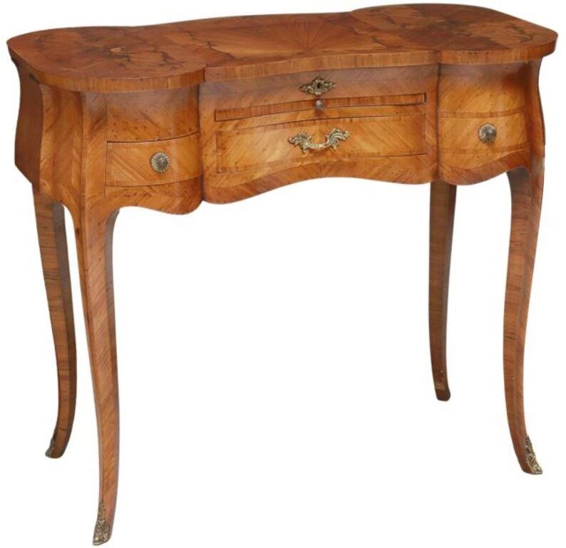 FRENCH LOUIS XV STYLE MARQUETRY