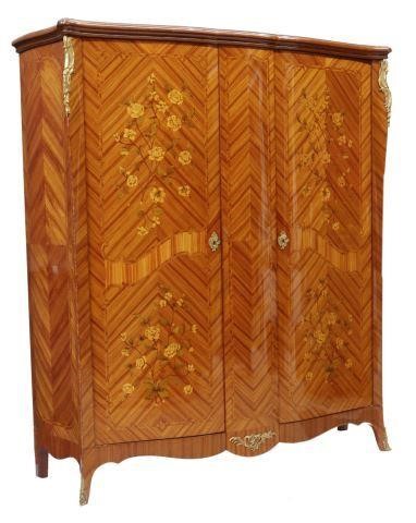 FRENCH LOUIS XV STYLE MARQUETRY