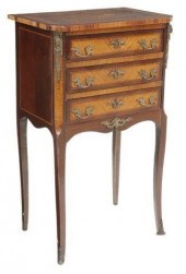 FRENCH LOUIS XV STYLE MARQUETR