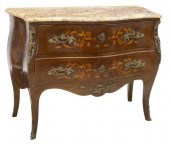 FRENCH LOUIS XV STYLE MARQUETR